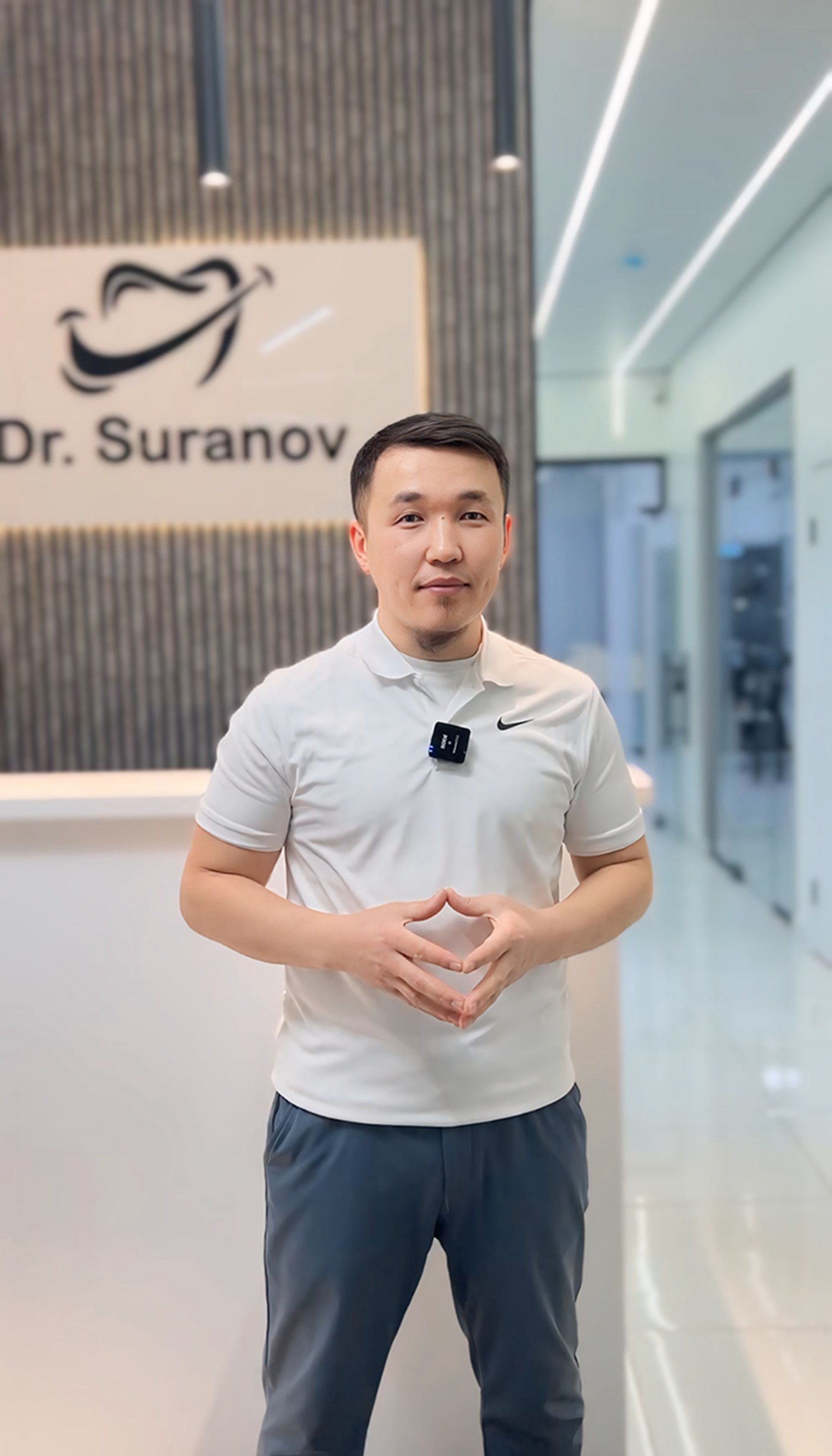 Нурсултан Суранов — стоматолог-ортопед и имплантолог, DR. SURANOV